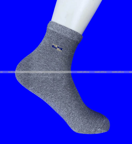 Цена за 5 пар. Ростекс (Рус-текс) носки подростковые "Бой" Д-22-С серые