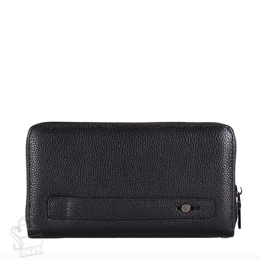 Клатч мужской кожаный 5513H black Heanbag  в Новосибирске