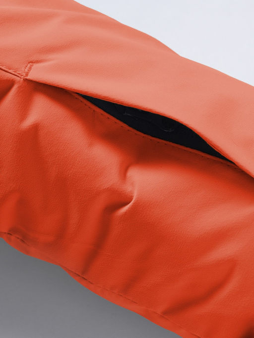 Горнолыжный костюм зимний для мальчика оранжевого цвета 9517O - Valianly фото 16