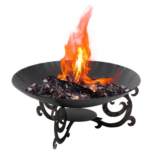 Костровая чаша Рим, d=47 см, h=20 см, толщина стали 3 мм