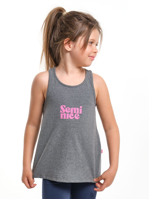 Футболка-топ UD 6290 графит - Mini maxi фото 3