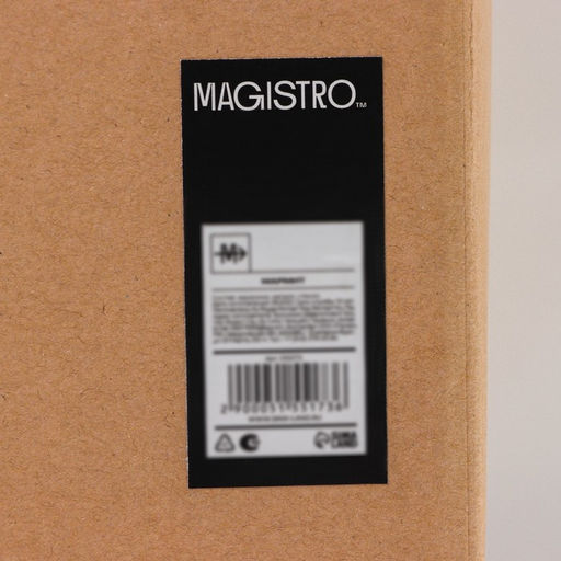 Мармит из жаропрочной керамики двойной Magistro «Бланш», 1.1 л, 26.5×16×6.5 см, белая