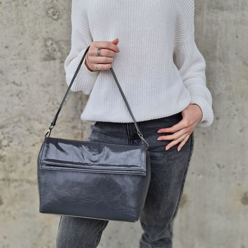 Женская кожаная сумка 0049-4 - Cidirro фото 4