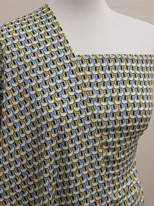 Штапель Континуум, ш.1.43м, вискоза-100%, 90гр/м.кв - Купава фото 2