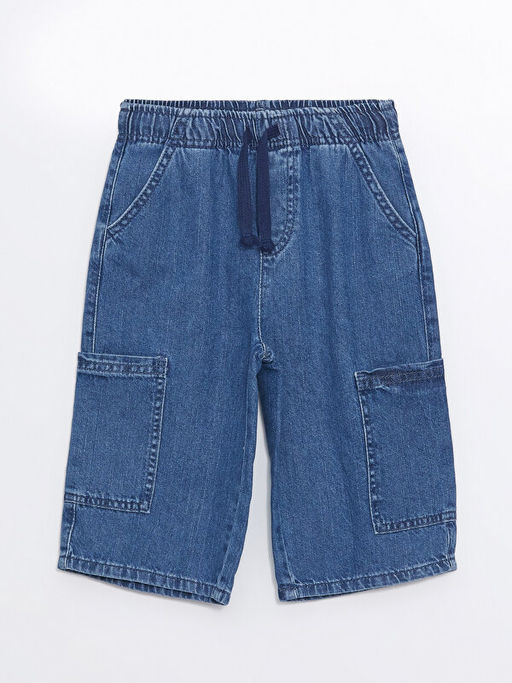 Beli Lastikli Basic Erkek ?ocuk Jean ?ort