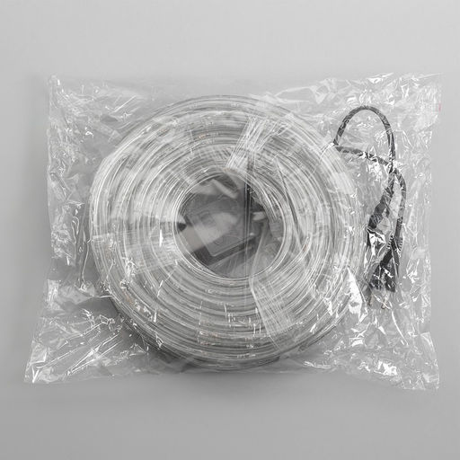 Световой шнур Luazon Lighting, 10 мм, IP65, 20 м, 24 LED/м, 220 В, 8 режимов, свечение синее  фото 8