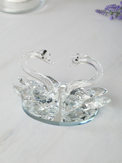 Сувенир из хрусталя Лебеди / GT800 /уп 48/ - ГалеонТрейд фото 3