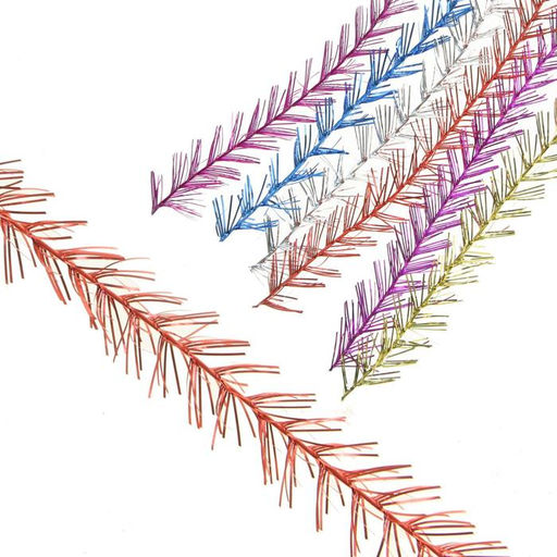 Цена за 10 шт. Мишура новогодняя № 2 одиночная , d-15мм, 200 см МИКС - Simaland фото 3