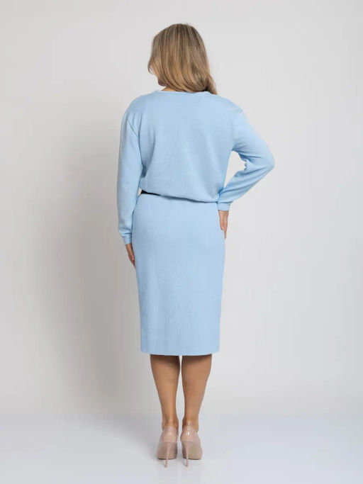 Платье Ф 002/голубой