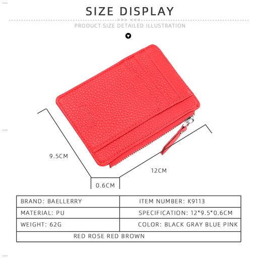 Кошелек W-K9113-Blue