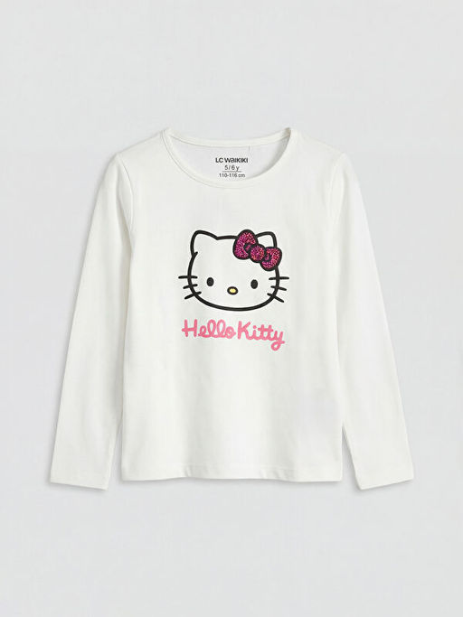 Hello Kitty Bask?l? K?z ?ocuk Ti??rt ve T?t? Etek