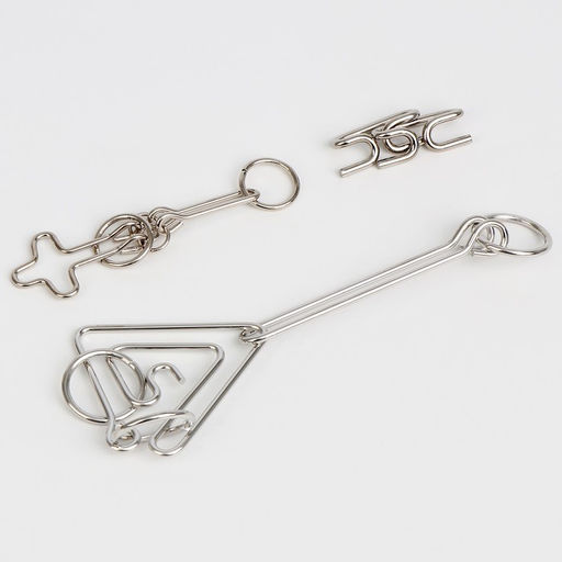 Металлические головоломки Наггет, 3 штуки - Puzzle фото 3