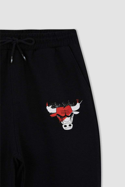 DeFactoFit Спортивные штаны свободного кроя для джоггеров NBA Chicago Bulls фото 9