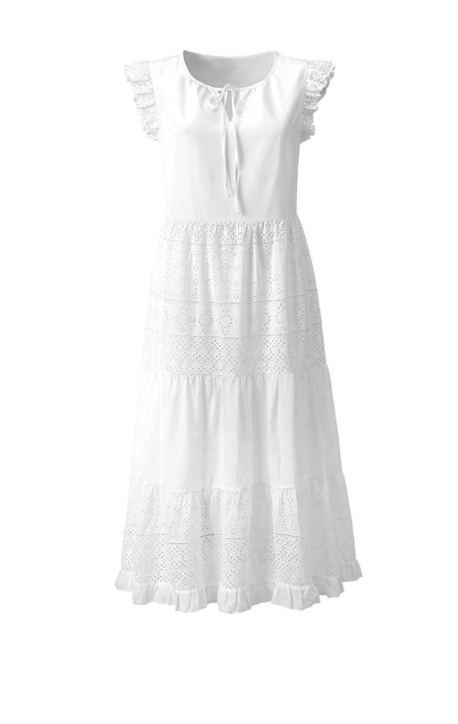 Платье, белое - Linea tesini фото 2