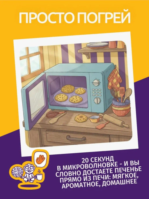 Печенье Сокровище Насберри фас цв/пл фл/п 0,320кг  фото 9
