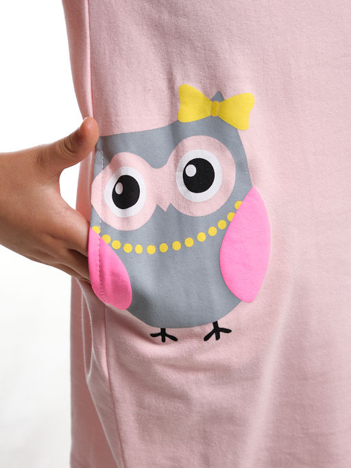 Платье для девочки UD 4496 розовый - Mini maxi фото 6