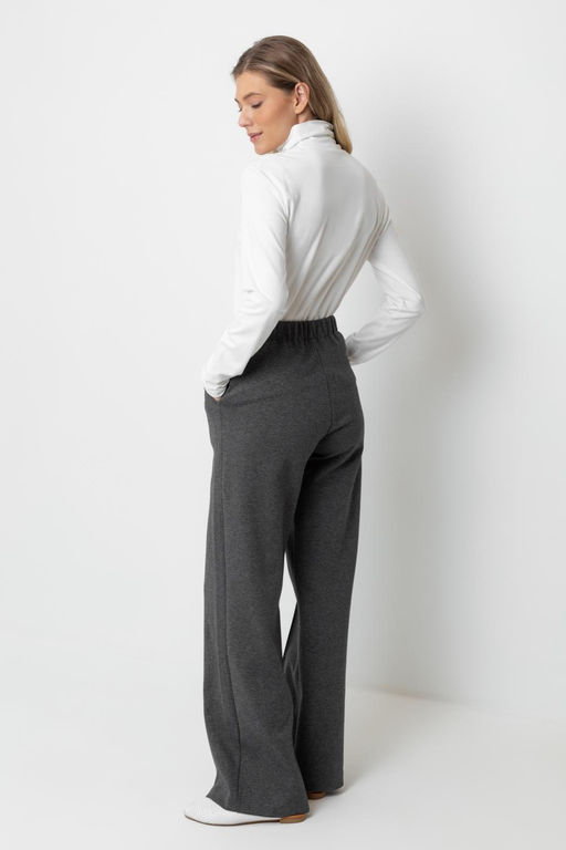 ЕВТ 4119/тем.серый меланж брюки жен