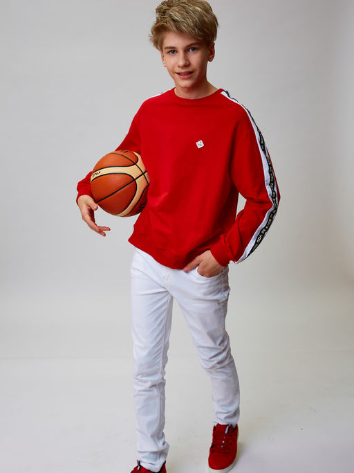 Свитшот красный 231140977 - Nota bene фото 2