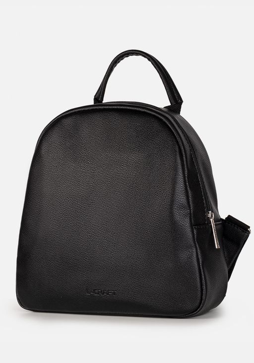 Рюкзак Модель №1523 | кожзам | гладкий | черный | Р831-1 | 31628 - L-craft фото 2