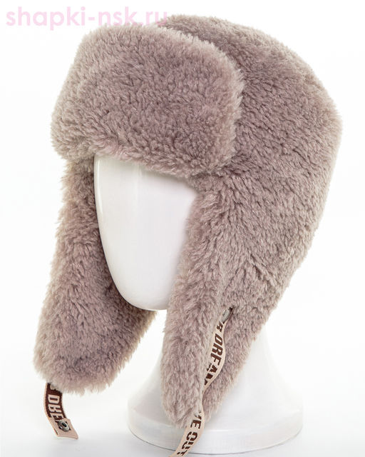 Руна экомех альпака Ушанка женская флис