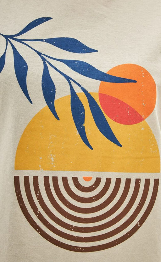 Футболка P412-06-810 beige - Fine joyce фото 4