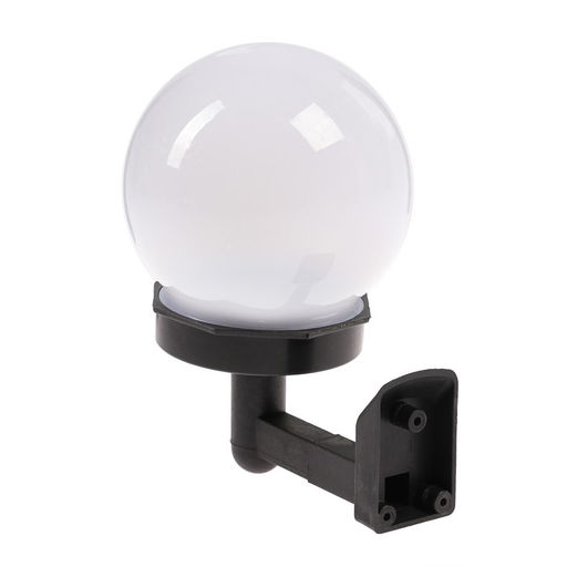 Садовый светильник «Шар», уличный, на солнечной батарее, 14×15×10 см, 1 LED, свечение белое