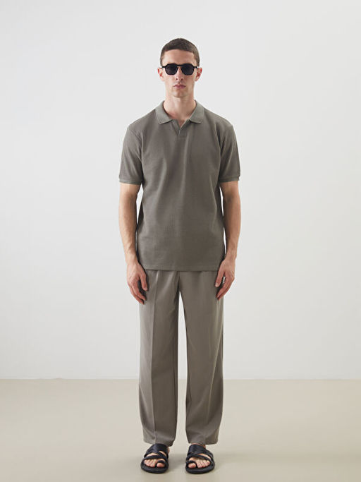 Polo Yaka K?sa Kollu Erkek Ti??rt