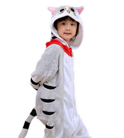 Пижама кигуруми Кот Чии (детская)