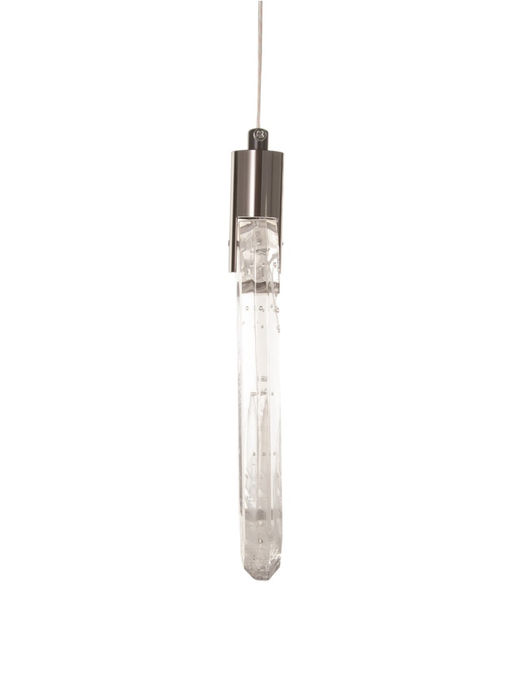 Светильник BayerLux «Орнео», LED, 5 Вт, 4000К, чёрный хром, 9×3×24-174 см