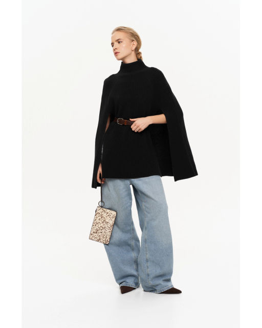 Кейп THE VERY 2439 ежевика  фото 32