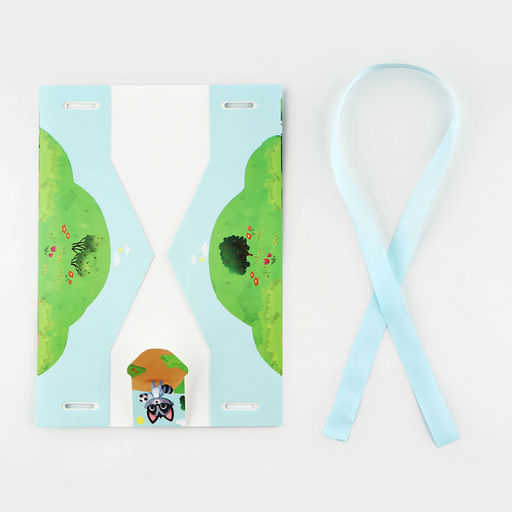 Цена за 5 шт. Коробка подарочная «Зверята», 20×9.5×7.5 см