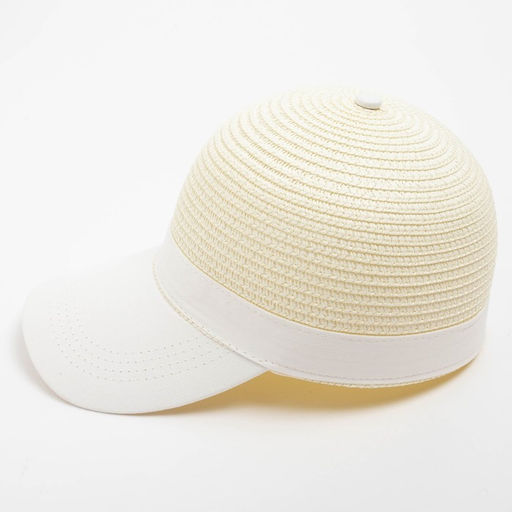 Кепка женская плетеная MINAKU, молочный, размер 56-58