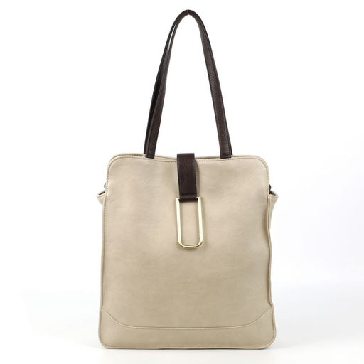 Женская сумка шоппер из эко кожи с косметичкой 0075-10 - Cidirro фото 4