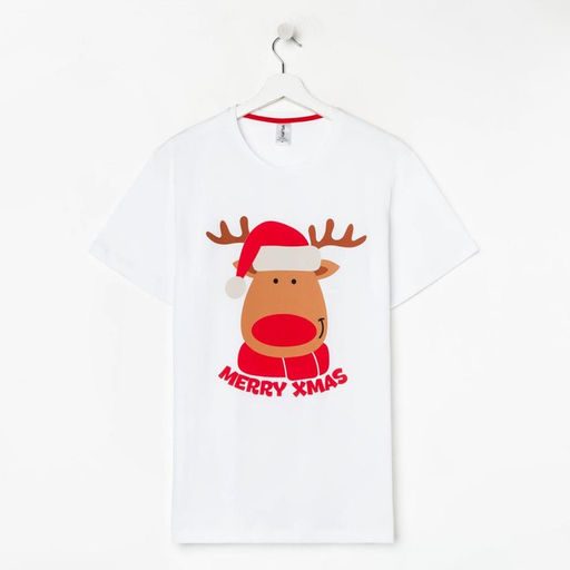 Футболка мужская KAFTAN: Xmas dad, размер 56