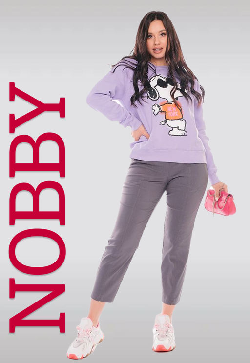 NOBBY, Женские брюки 7021-8 (серый)