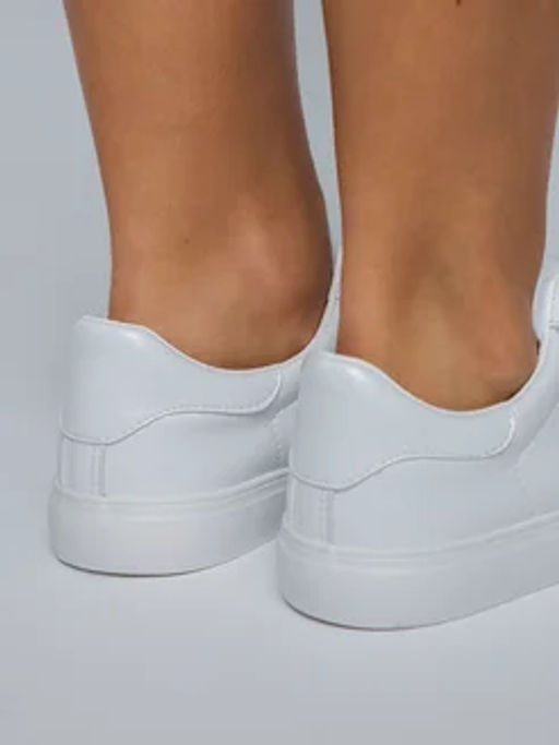 Кеды жен., белые, э/к FDH02-1 - S&I фото 6