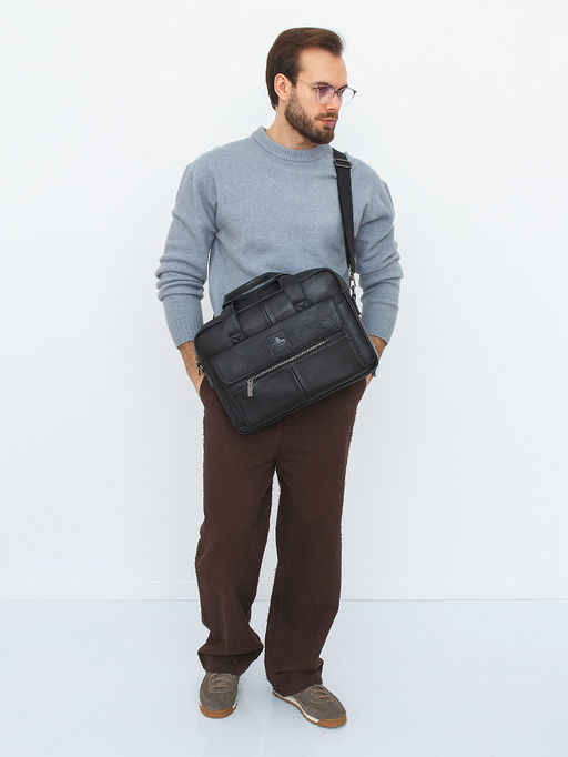 Портфель 11019Z black Zinimsk