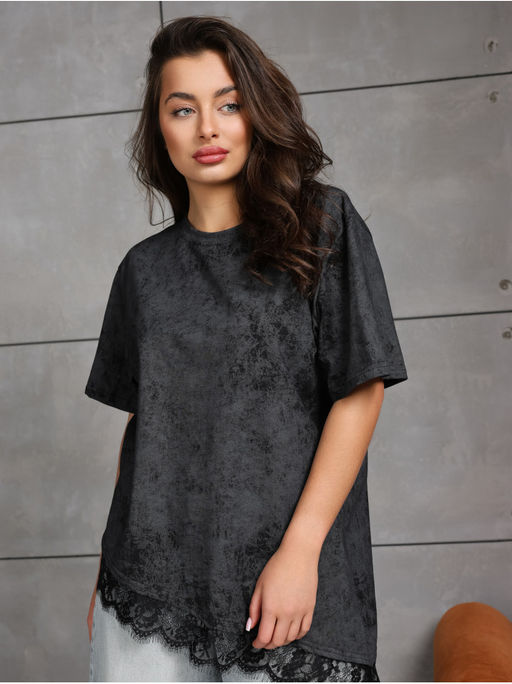 Футболка Иви черный женская - София фото 6