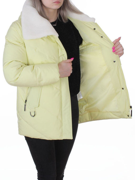 M928 YELLOW Куртка зимняя женская (150 гр. холлофайбер)