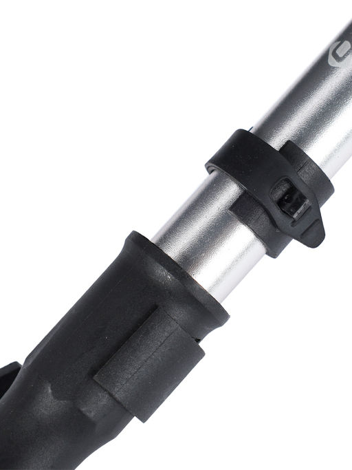 Велонасос COMIRON DIRK 1, алюминиевый цилиндр, пластиковая ручка, телескопическая головка на шланге, Presta-Schrader-Dunlop, 8,3 бар. /уп 100 - Галеонтрейд фото 19