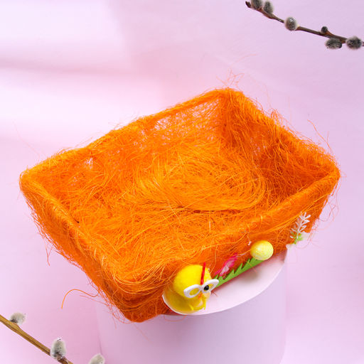 Пасхальная декоративная корзинка Радость 20х18х7 см - Simaland фото 3