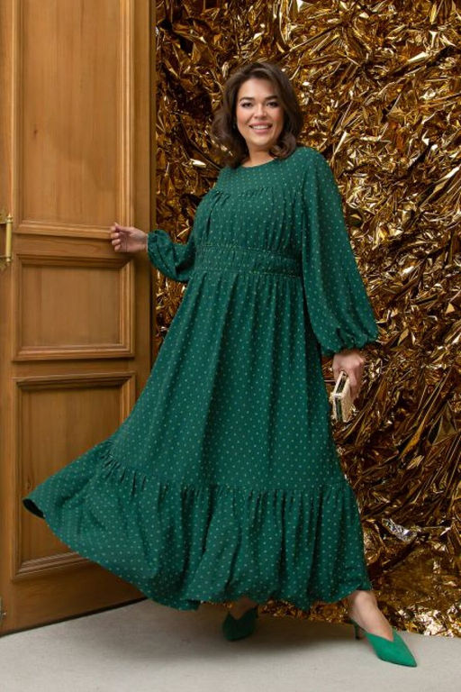 Платье Luxury Moda 1391 зеленый