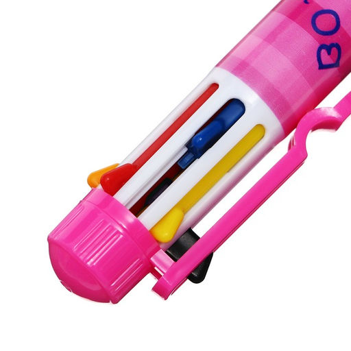 Цена за 25 шт. Ручка шариковая многоцветная Calligrata, автоматическая, 8 цветов, МИКС фото 19