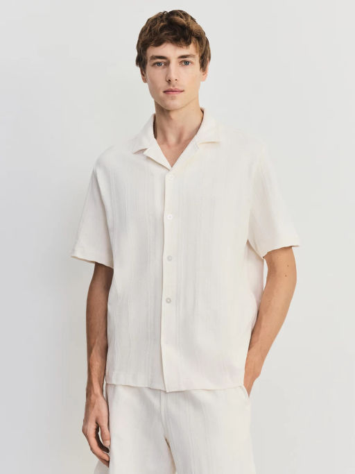 Рубашка из хлопка с коротким рукавом ZR2605043012-2 / Zarina