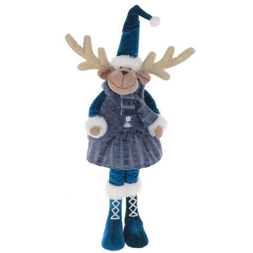 Игрушка набивная "Олень", L25 W14 H65 см, 2в.