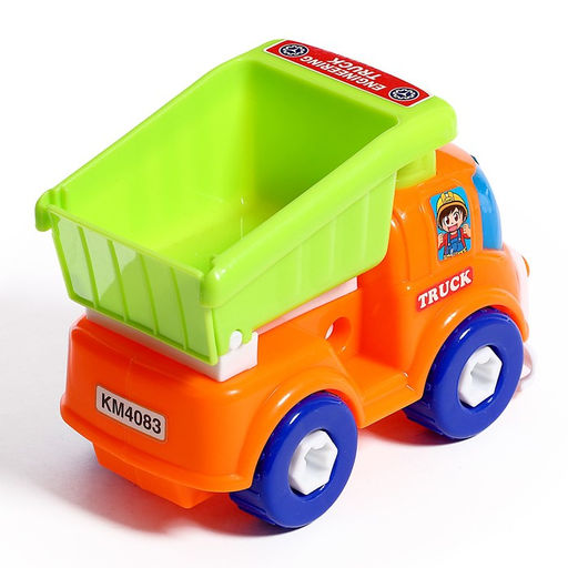 Конструктор винтовой Эвакуатор с машинкой, с отвёрткой и насадкой + знаки - Simaland фото 4