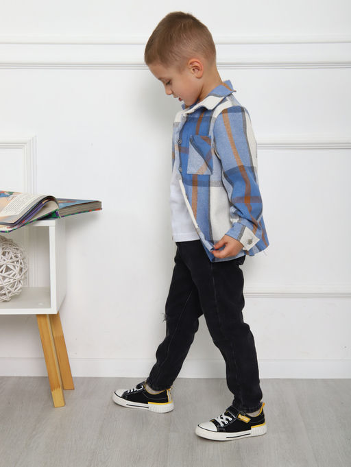 РБ014 Рубашка "Клео" (голубой)