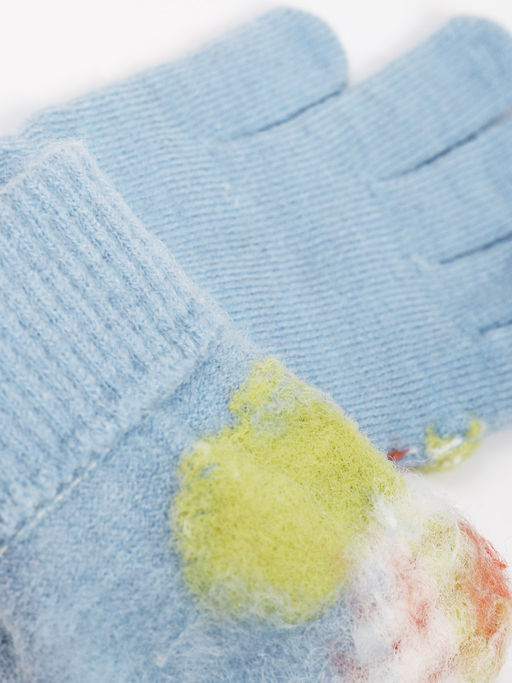 Перчатки детские Kim Lin - Соль&перец фото 4