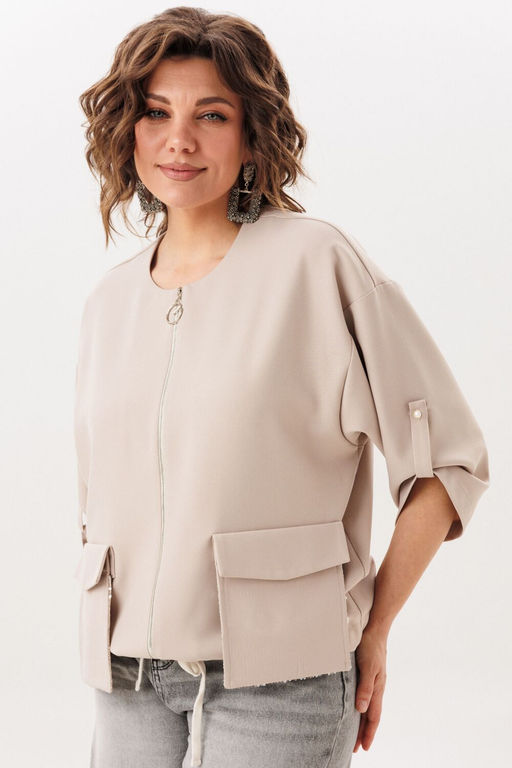 Жакет ANELLI 1788 ванильное сияние