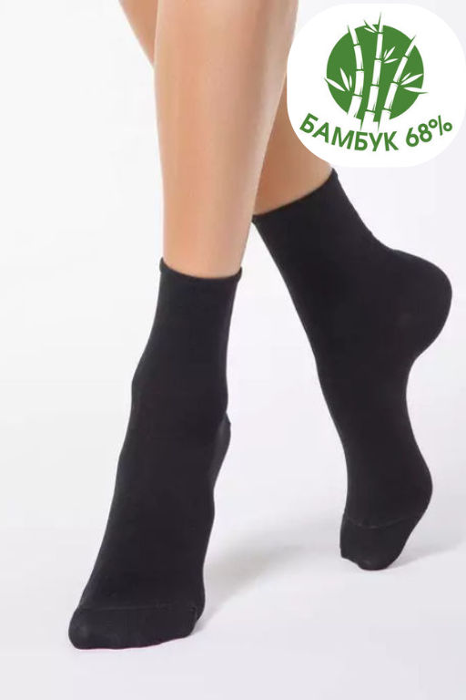 Носки жен. BAMBOO 13С-84СП вискозные (72/6) - 000 черный - Conte elegant фото 4
